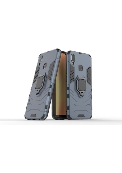 Vivo Y91/VIVO Y95 Darbeye Dayanıklı Metal Halka Için Halka Araç Montaj Kickstand Vaka (Yurt Dışından) indirimleri