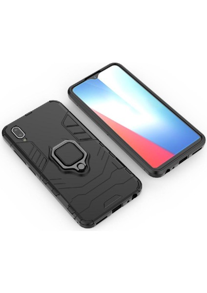 Vivo Y93/VIVO Y93S Darbeye Dayanıklı Metal Halka Için Halka Araç Montaj Kickstand Vaka (Yurt Dışından) modelleri