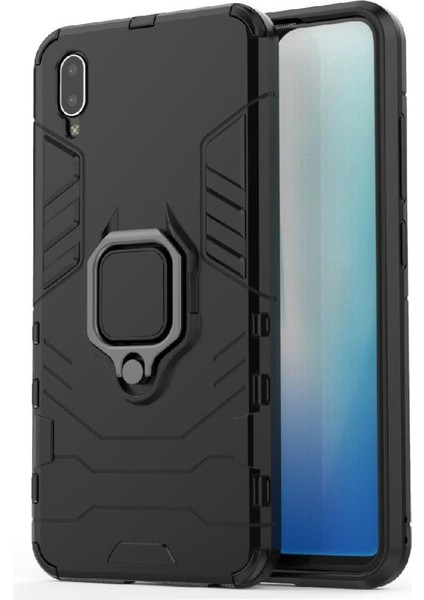 Vivo Y93/VIVO Y93S Darbeye Dayanıklı Metal Halka Için Halka Araç Montaj Kickstand Vaka (Yurt Dışından) fırsatları