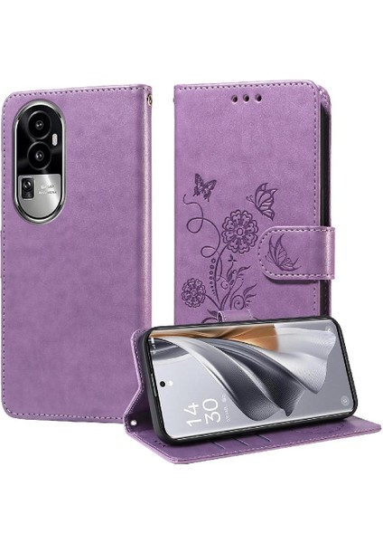 Oppo Oppo 10 Pro 5g Çiçek Deri Kart Yuvaları Flip Case Için Flip Case (Yurt Dışından)