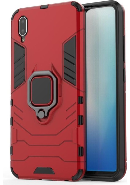 Vivo Y93/VIVO Y93S Darbeye Dayanıklı Metal Halka Için Halka Araç Montaj Kickstand Vaka (Yurt Dışından) fiyatları