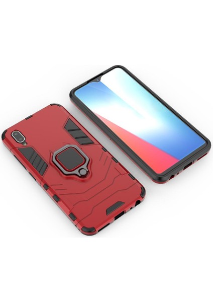 Vivo Y93/VIVO Y93S Darbeye Dayanıklı Metal Halka Için Halka Araç Montaj Kickstand Vaka (Yurt Dışından) modelleri