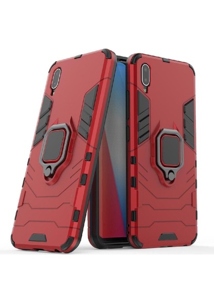 Vivo Y93/VIVO Y93S Darbeye Dayanıklı Metal Halka Için Halka Araç Montaj Kickstand Vaka (Yurt Dışından) fırsatları