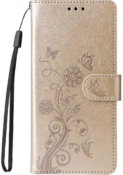 Realme 12 Pro Artı Flip Çiçek Cardyuvaları Deri Için Flip Case (Yurt Dışından)