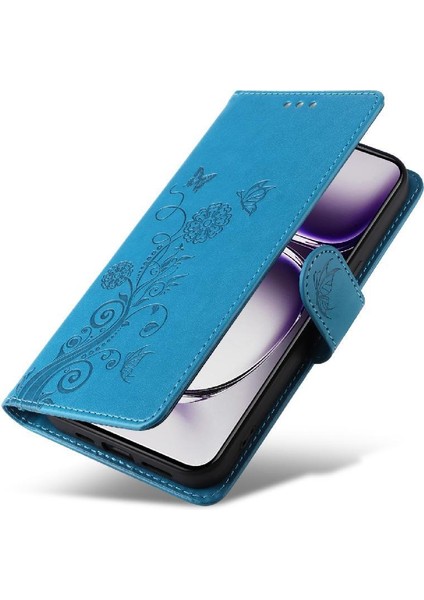 Oppo Oppo 12 5g Çiçek Kart Yuvaları Flip Deri Için Flip Case (Yurt Dışından) fırsatları