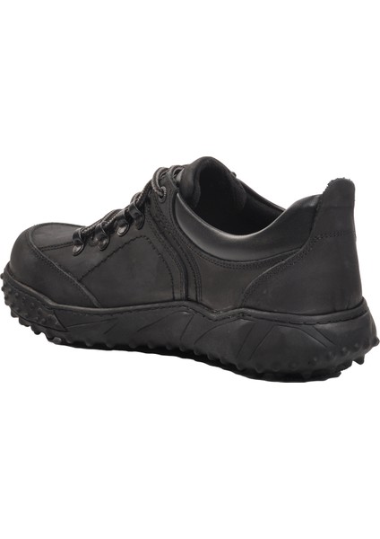 A-125 Siyah Hakiki Deri Erkek Outdoor Ayakkabı fırsatları