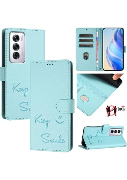 Oppo Case 12 5g Flıp Kapak Için Kılıf Rfıd Engelleme Kart Tutucu Cüzdan Pu (Yurt Dışından) indirimleri