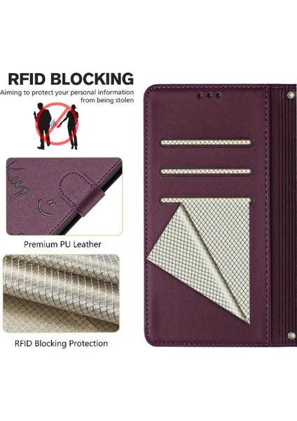 Oppo Case 12 5g Flıp Kapak Için Kılıf Rfıd Engelleme Kart Tutucu Cüzdan Pu (Yurt Dışından) indirimleri