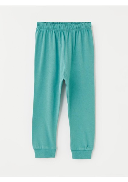 Bisiklet Yaka Uzun Kollu Baskılı Erkek Bebek Pijama Takımı fırsatları