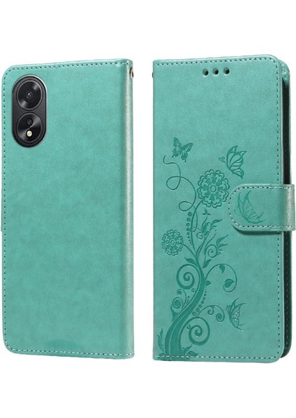 Oppo A38 4G/A18 4g Cardyuvaları Deri Çiçek Flip Case Için Flip Case (Yurt Dışından) modelleri