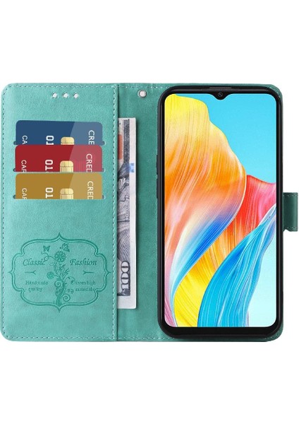 Oppo A38 4G/A18 4g Cardyuvaları Deri Çiçek Flip Case Için Flip Case (Yurt Dışından) indirimleri