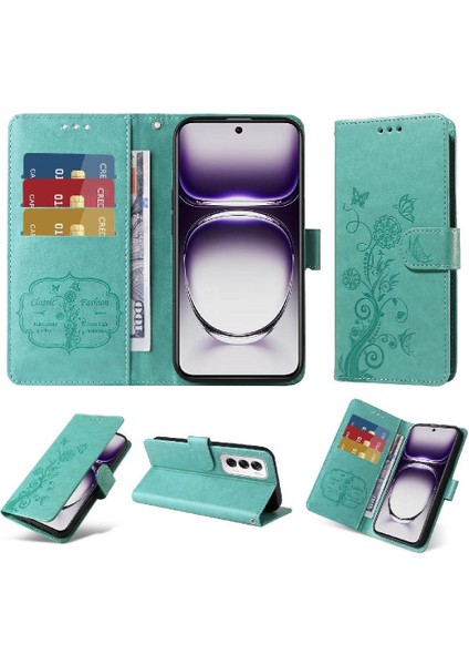 Oppo Oppo 12 5g Çiçek Kart Yuvaları Flip Deri Için Flip Case (Yurt Dışından) indirimleri