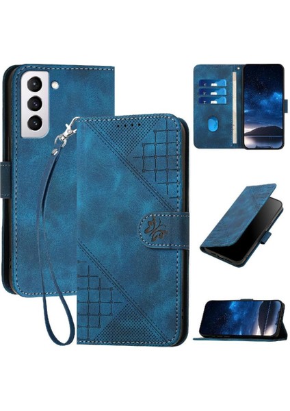 Samsung Galaxy S21 Artı Yüksek Kaliteli Deri Telefon Kılıfı Için Flip Case ile (Yurt Dışından)