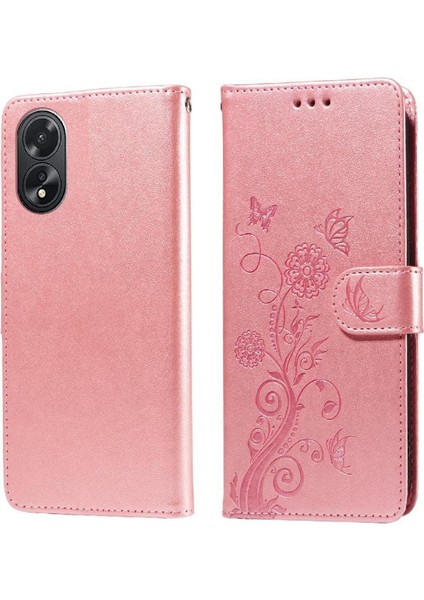 Oppo A38 4G/A18 4g Cardyuvaları Deri Çiçek Flip Case Için Flip Case (Yurt Dışından) fırsatları