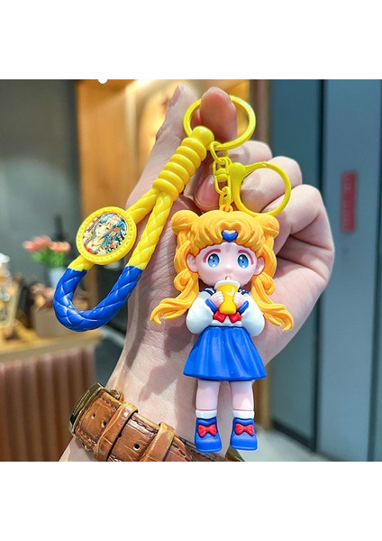 Banbo Sailor Moon Çanta Anahtarlığı Dekorasyonu Küçük Hediye (Yurt Dışından)