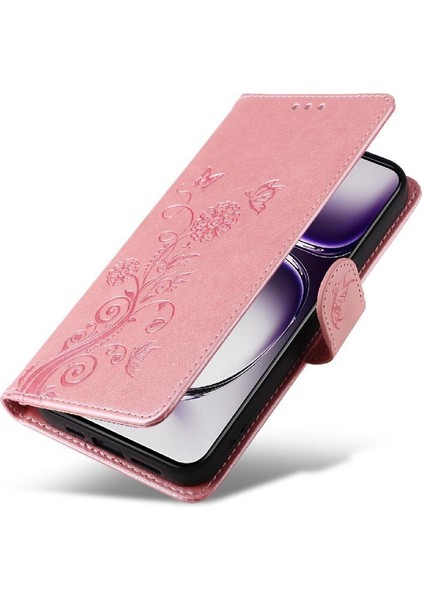Oppo Oppo 12 Pro 5g Çiçek Flip Deri Kart Yuvaları Için Flip Case (Yurt Dışından) indirimleri