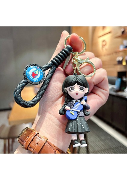 Banbo Adams Keman Çanta Anahtarlığı Dekorasyonu Küçük Hediye (Yurt Dışından)