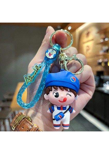 Banbo Coke Çocuk Çanta Anahtarlığı Dekorasyonu Küçük Hediye (Yurt Dışından)