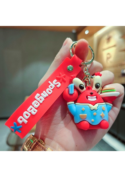 Banbo Bay Krabs Anahtarlık Çanta Dekorasyonu Küçük Hediye (Yurt Dışından)