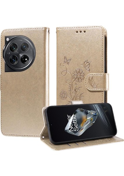12 Deri Çiçek Flip Kart Yuvaları Için Flip Case (Yurt Dışından)