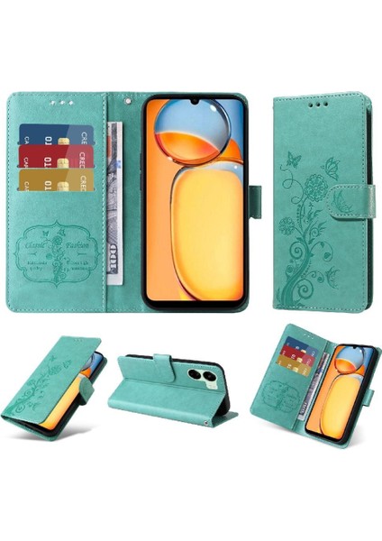 Xiaomi Redmi Için Flip Case Xiaomi 4g Cardyuvaları Flip Deri Çiçek (Yurt Dışından)