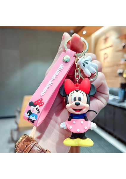 Banbo Karikatür Minnie Anahtarlık Çanta Dekorasyonu Küçük Hediye (Yurt Dışından)