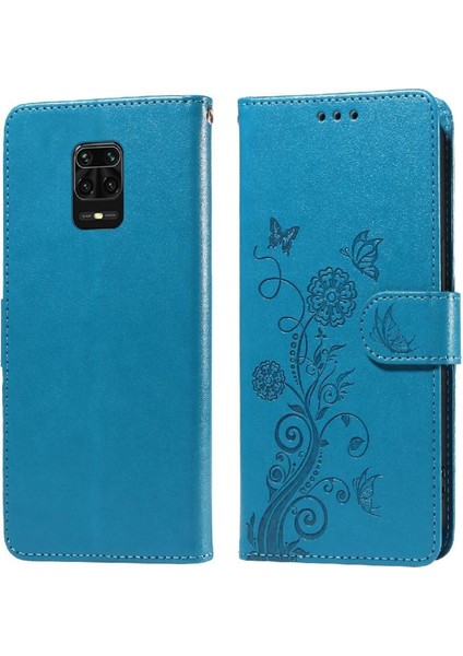 Xiaomi Redmi Not 9 Için Flip Case Pro 4g Çiçek Cardyuvaları Flip Deri (Yurt Dışından)