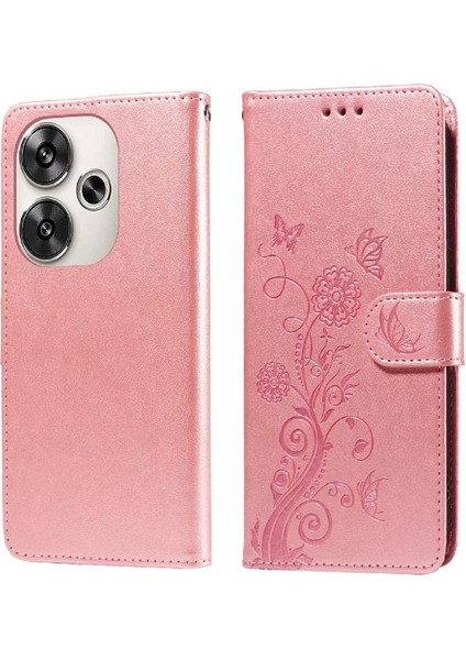 Xiaomi Poco F6 Cardyuvaları Flip Deri Çiçek Için Flip Case (Yurt Dışından) modelleri