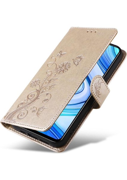 Xiaomi Redmi Not 9 Için Flip Case Pro 4g Çiçek Cardyuvaları Flip Deri (Yurt Dışından)