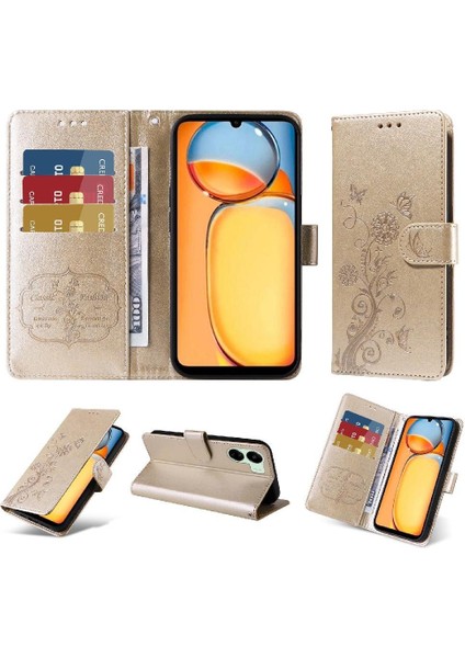 Xiaomi Redmi Için Flip Case Xiaomi 4g Cardyuvaları Flip Deri Çiçek (Yurt Dışından) indirimleri