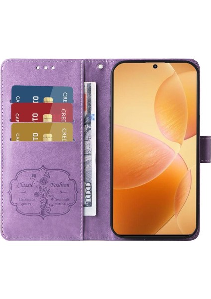 Xiaomi Poco X6 Pro Flip Çiçek Cardyuvaları Deri Için Flip Case (Yurt Dışından)