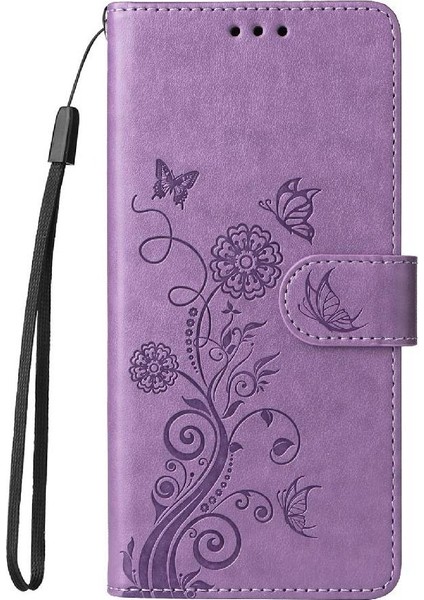 Xiaomi Redmi Not 12 Için Flip Case 5g Çiçek Cardyuvaları Flip Deri (Yurt Dışından)