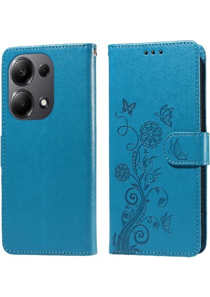 Xiaomi Redmi Not Için Flip Case 13 Pro 4g Çiçek Deri Cardyuvaları Çevirin (Yurt Dışından) modelleri