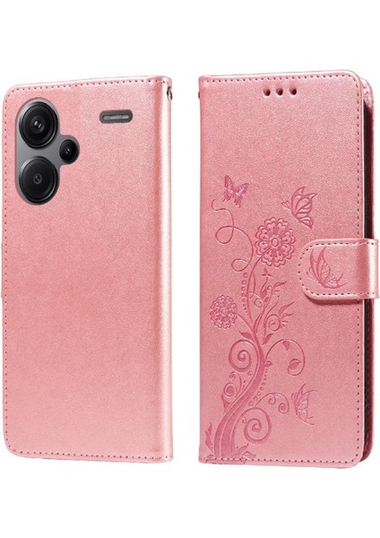 Xiaomi Redmi Not Için Flip Case 13 Pro Artı 5g Deri Kart Yuvaları Çevirin (Yurt Dışından)