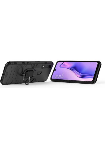 Oppo A8/oppo Metal Metal Halka Tutucu Sınıfı Için Halka Araç Montaj Kickstand Kılıfı (Yurt Dışından) fırsatları