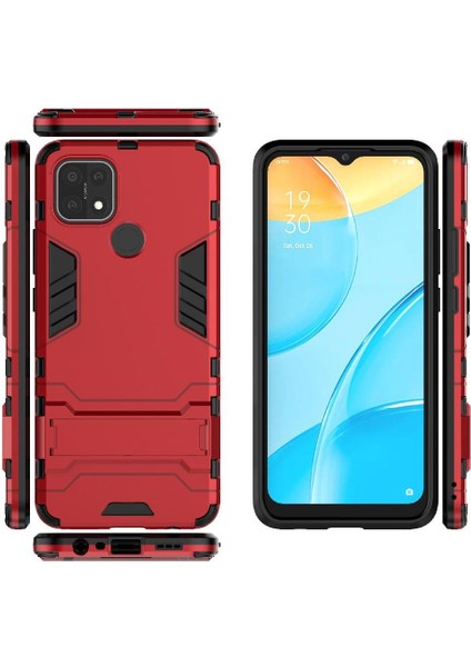 Oppo A35 Darbeye Askeri Sınıf Metal Için Halka Araba Dağı Kickstand Kılıf (Yurt Dışından)