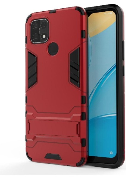 Oppo A35 Darbeye Askeri Sınıf Metal Için Halka Araba Dağı Kickstand Kılıf (Yurt Dışından)