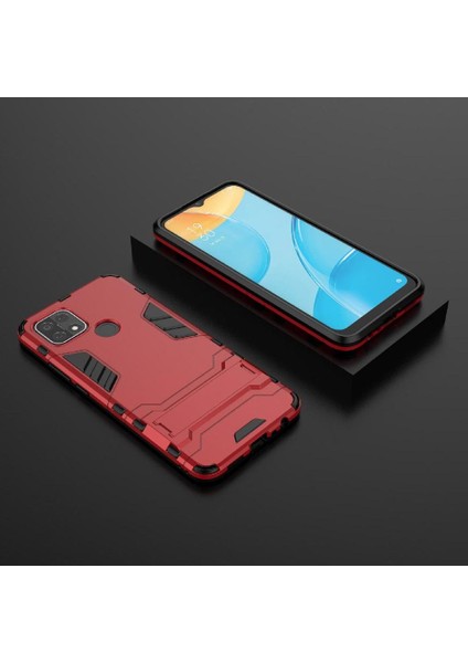 Oppo A35 Darbeye Askeri Sınıf Metal Için Halka Araba Dağı Kickstand Kılıf (Yurt Dışından)