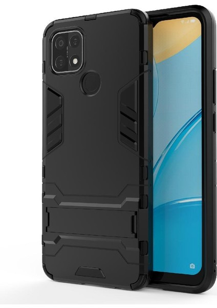 Oppo A35 Darbeye Askeri Sınıf Metal Için Halka Araba Dağı Kickstand Kılıf (Yurt Dışından)