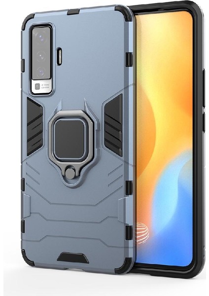 Vıvo X50 Kickstand Darbeye Dayanıklı Askeri Için Halka Araba Montaj Kickstand Durumda (Yurt Dışından) modelleri