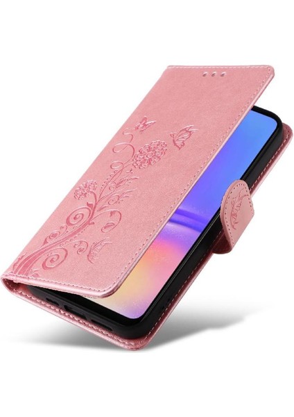 Samsung Galaxy A06 Cardyuvaları Deri Çiçek Flip Case Için Flip Case (Yurt Dışından)