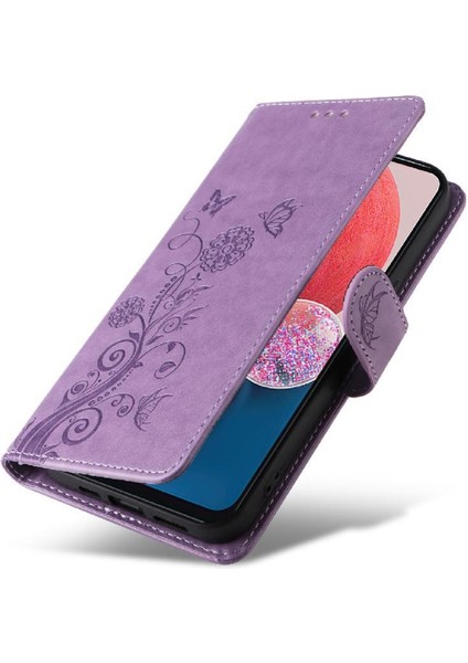 Samsung Galaxy A04 4g Cardyuvaları Flip Case Çiçek Deri (Yurt Dışından) indirimleri