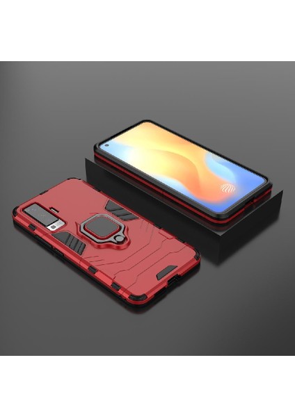 Vıvo X50 Kickstand Darbeye Dayanıklı Askeri Için Halka Araba Montaj Kickstand Durumda (Yurt Dışından) modelleri