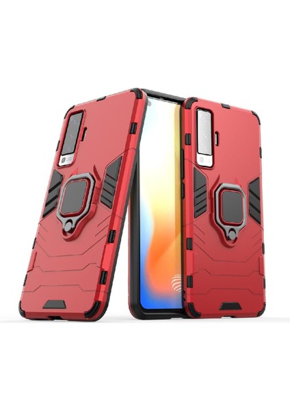 Vıvo X50 Kickstand Darbeye Dayanıklı Askeri Için Halka Araba Montaj Kickstand Durumda (Yurt Dışından) indirimleri
