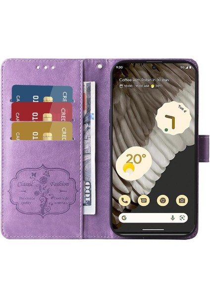 Google Piksel 7 Pro Kart Yuvaları Deri Flip Çiçek Için Flip Case (Yurt Dışından) indirimleri