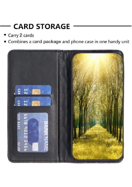 Xiaomi Redmi Için Flip Case K70/K70 Pro Manyetik Kapatma Cüzdan Tam Kart (Yurt Dışından) modelleri