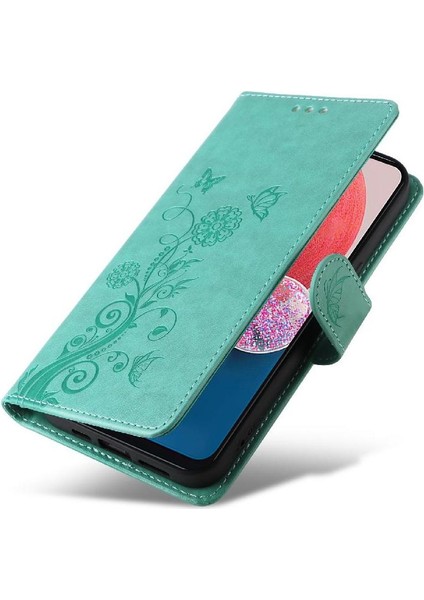 Samsung Galaxy A04 4g Cardyuvaları Flip Case Çiçek Deri (Yurt Dışından) fırsatları