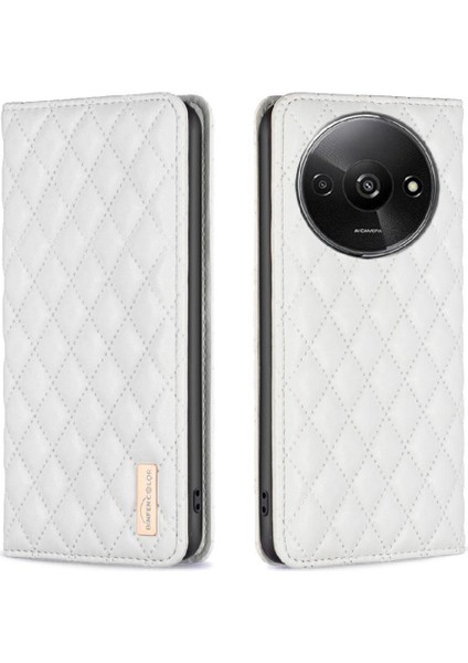 Xiaomi Redmi A3 Manyetik Kapatma Tam Koruma Cüzdan Kartı Için Flip Case (Yurt Dışından)