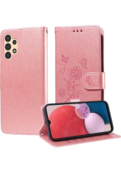 Samsung Galaxy A04 4g Cardyuvaları Flip Case Çiçek Deri (Yurt Dışından) modelleri