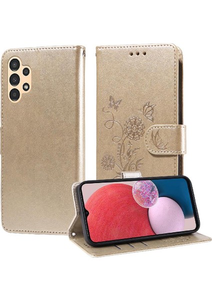 Samsung Galaxy A04 4g Cardyuvaları Flip Case Çiçek Deri (Yurt Dışından) modelleri